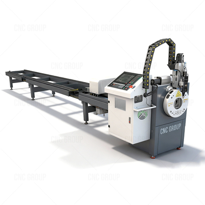 Simple laser tube cutting machine